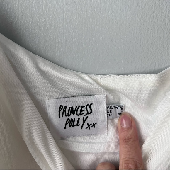 JOCASTA MINI DRESS WHITE 
Princess Polly - Picture 2 of 3